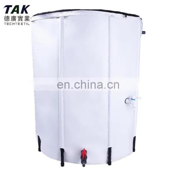 Big Collapsible Rain Barrel Flexible Water Barrel 1000l Collapsible Rainwater Barrel