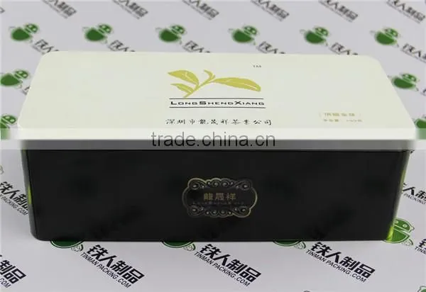 Empty Metal Tinplate Box Tea Tin Electronics Metal Case for Packaging photo-2