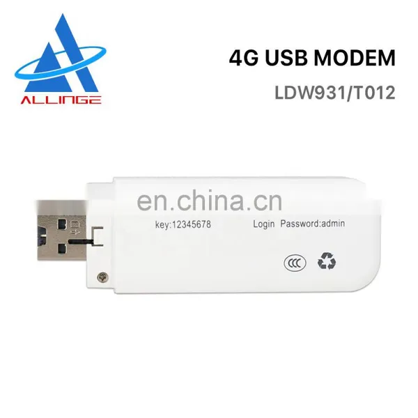ALLINGE XYY332 4G Usb LDW931 4G Mobile Router 150Mbps Router Wifi 4G With Sim Card photo-4