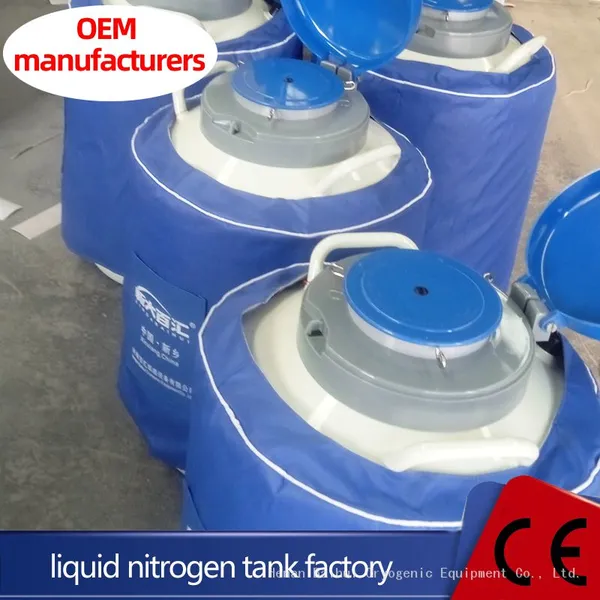 Lab Liquid Nitrogen Tanks YDS 35 Vacuum Cryostorage Liquid Nitrogen Container Dewar Wide Mouth 80/125 photo-2