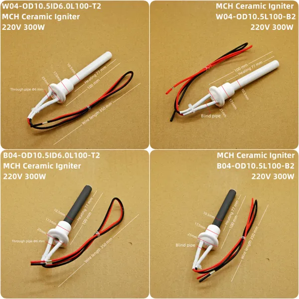 220V300W MCH Ceramic Igniter Ceramic Ignition Stick photo-5
