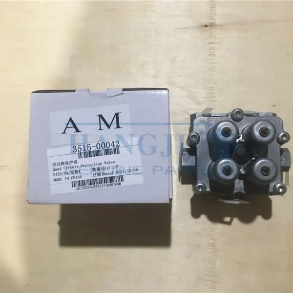 Chinese Other Bus Parts Four-Circuit Protection Valve Original Auto Protection Valve 3515-00042 photo-2