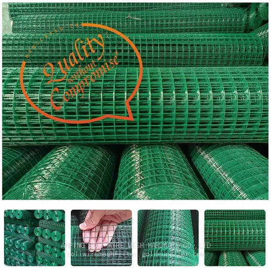 PVC Coated Welded Wire Mesh Panel and Rolls. High Quality Competitive Price BOLI WELDED MESH