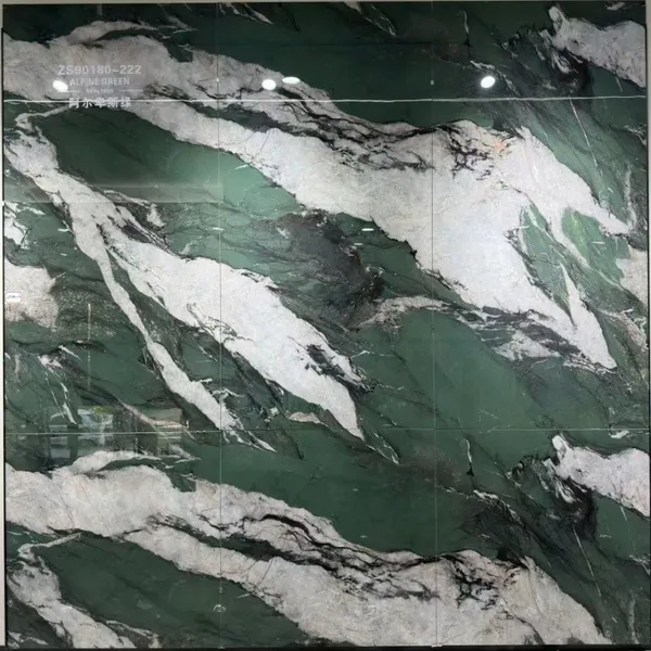 1500*3000 Alpine Green Sintered Stone Slabs