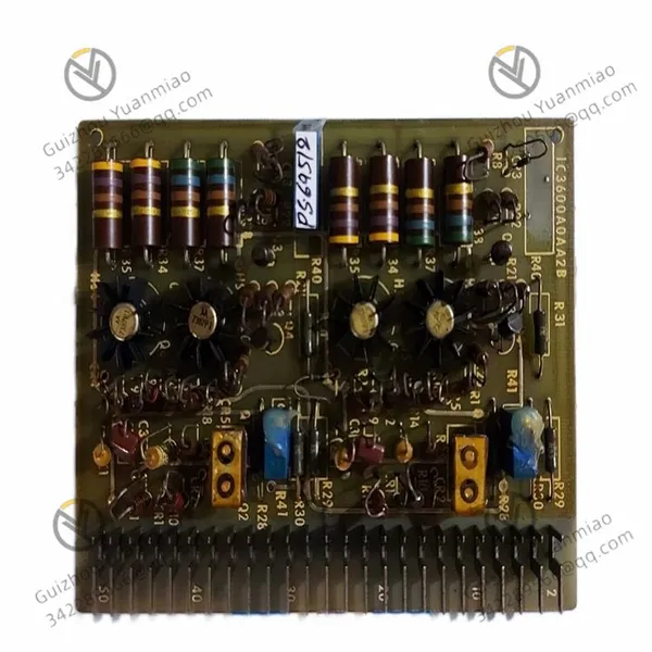 GE IC3600A0AA2 Printed Circuit Board photo-2