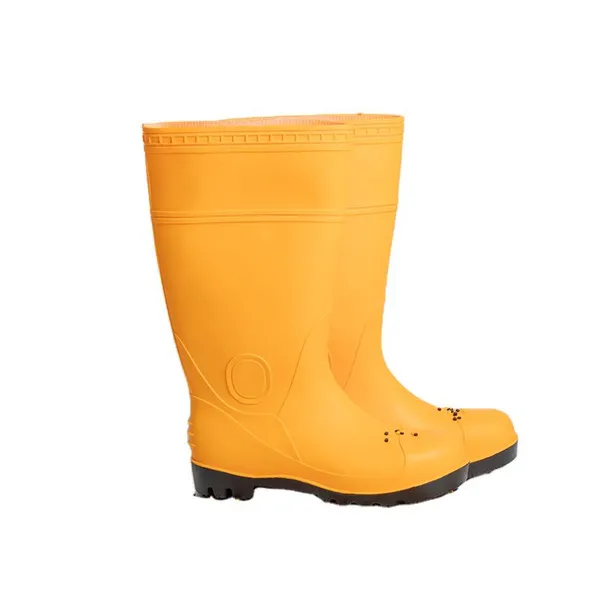 Wholesale Waterproof Cheap Agriculture Gumboots High PVC Men's Food Industrial Rain Boots PVC Compound Pellets photo-5