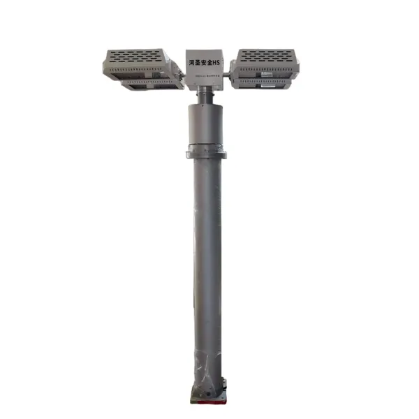9m Manual Lifting Emergency Lighting Tower With Diesel Engine for Mining