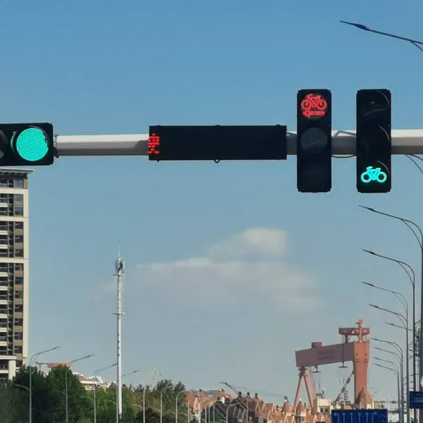 Traffic Lights at the Intersection of Non - Motorized Lanes in Xi'an Hualang photo-4