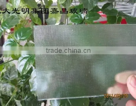 Frosted Glass Pattern / Colored Pattern Glass/ Figure Glass Pattern Glass photo-4