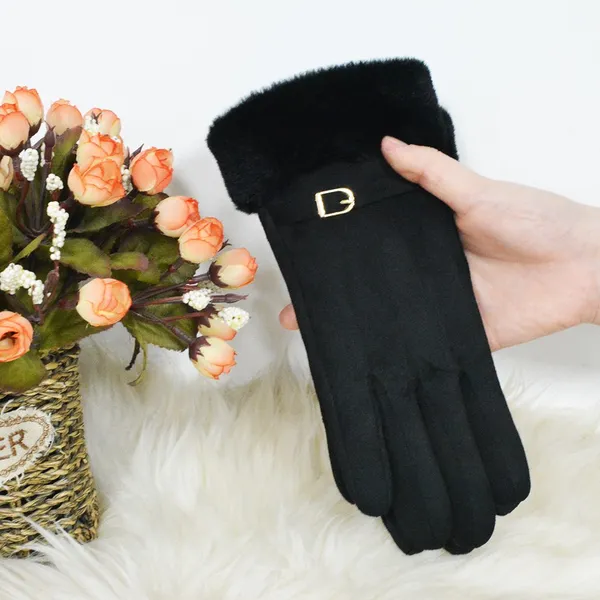 Wholesale Touch Screen Gloves High Quality Winter Warm Knitted Gloves for Men Women photo-2