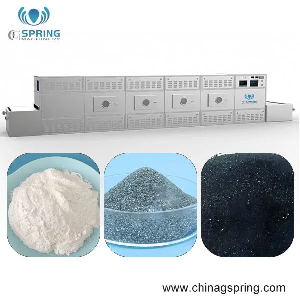 Chemical Moisture Removal Machine Industrial Microwave Dryer for Powder and Granule Processing photo-2
