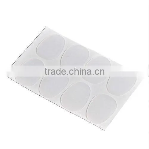 0.8mm 8pcs/set Saxophone Mouthpiece Patches Pads Sax Cushions AltoTenor White Silicone photo-2