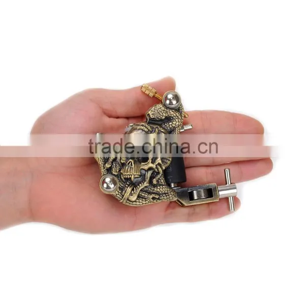 In Stock Skull Casting High Stability Bronze Tattoo Designs Removal Machine 10 Warps Coils 7000-9000 R/Minute photo-5