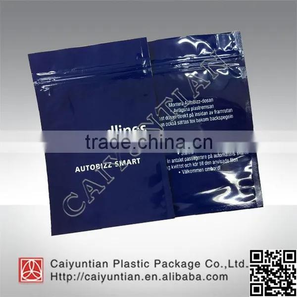 Custom Aluminium Foil Zipper Tool Packaging Bags photo-3