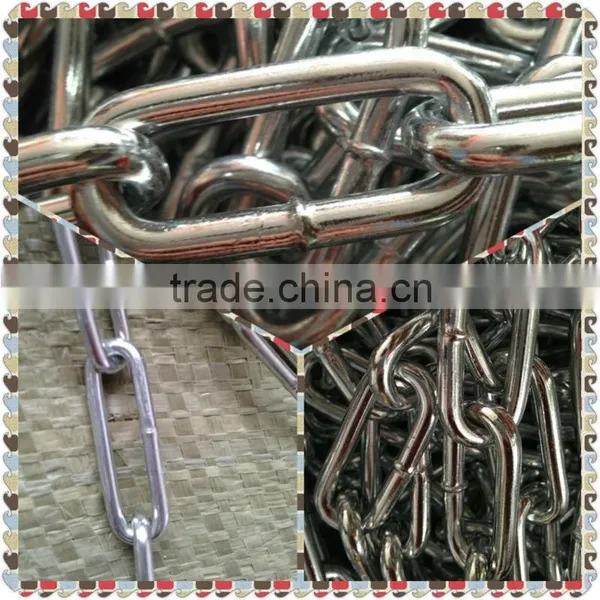 Steel Material and Drag Chain Function Zinc Link Chain photo-2