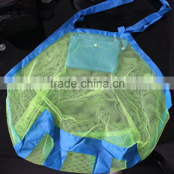 Newest Extra Large Sand Away Kids Baby Extra Large Sand Away Mesh Beach Toy Storage Bag photo-5