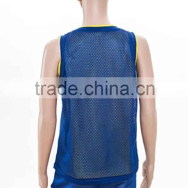New Design College Team 100 Polyester Mesh Womens Basketball Uniform Design photo-2