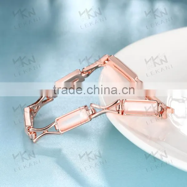 Hot European Custom Handmade 18K Gold Plated Charm Bracelet photo-5