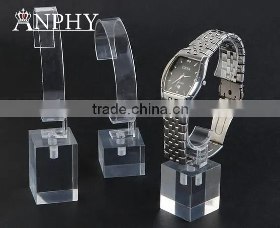 AN582 ANPHY Single Modern Transparent ABS Plastic Watch Display Rack