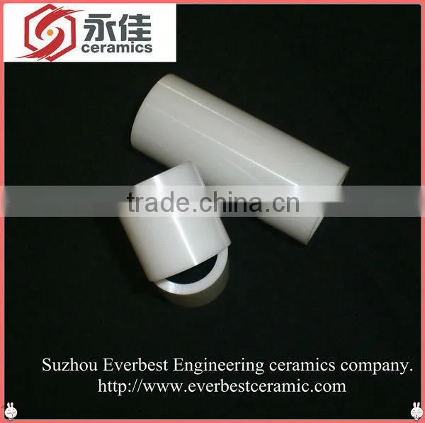 Polished White Alumina Industry Ceramic Sleeve and Bushing photo-3