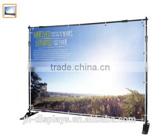 Aluminum Jumbo Banner Stands/Trade Show Banner StandTelescopic Adjustable
