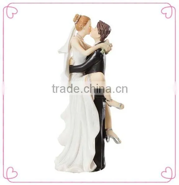 Porcelain DIY Cake Topper Bride Groom