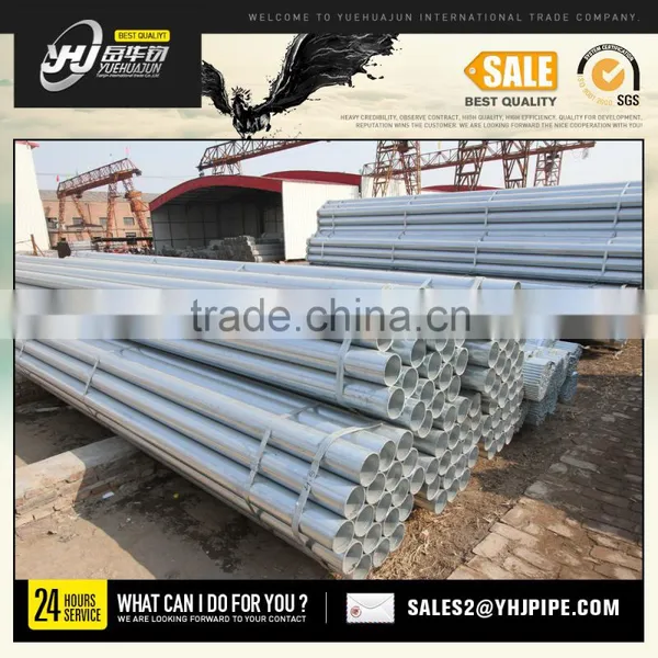 Pipes Hot Dipped Galvanized Steel Pipe/2016 Hot Dip Galvanized Seamless Round Steel Pipe photo-3