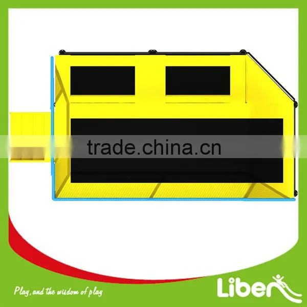 Trampoline Mat Surrounded Cheap Small Children Indoor Trampoline Park With Safety Enclosure photo-3
