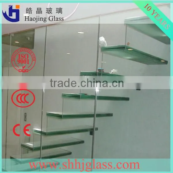 6.38mm-25.52mm Laminated Glass Stairs photo-6