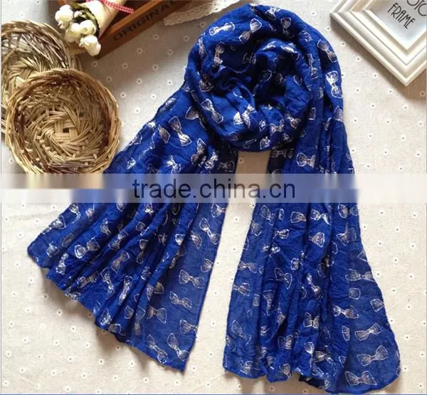 Wide 100% Cotton Pashmina Shawl Scarf for Women photo-6