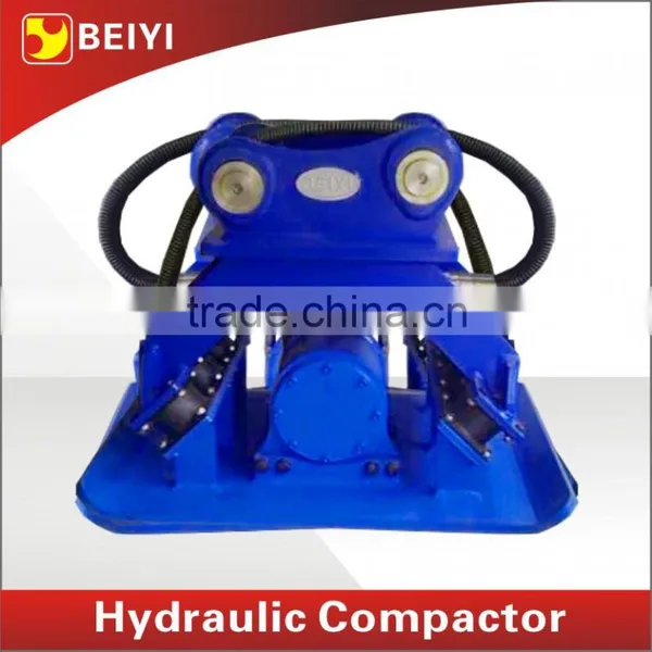 BEIYI Plate Compactor Prices Hydraulic Vibro Compactor BYKC03/06/08/10 Plate Compactor photo-2