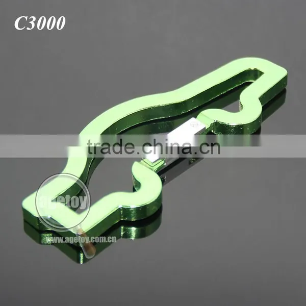 Random Mix Multicolor Aluminum Alloy Spring Clip Buckle Wholesale Metal Mini Car Shape Carabiner photo-6