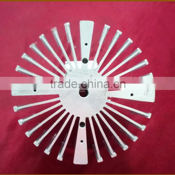 Customized Round Extrusion Aluminum Heat Sink photo-5