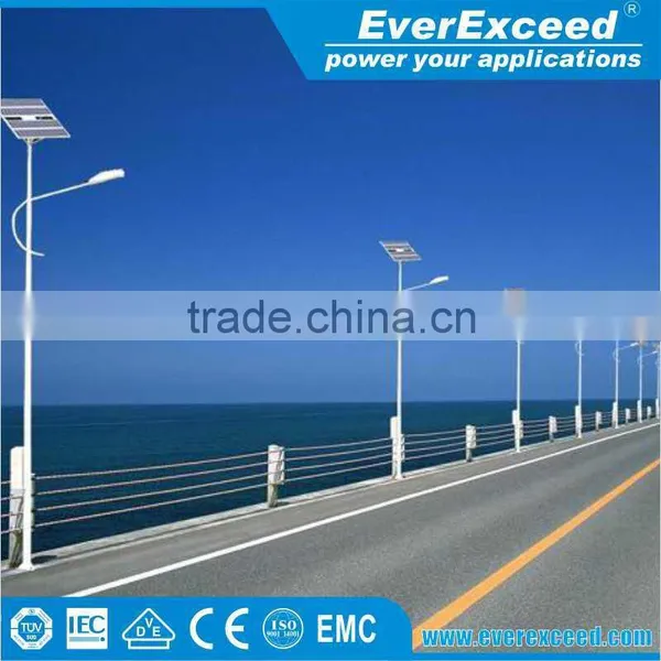 EverExceed Solar LED Street Light With 29.6V/72AH Lithium-ion Battery photo-3