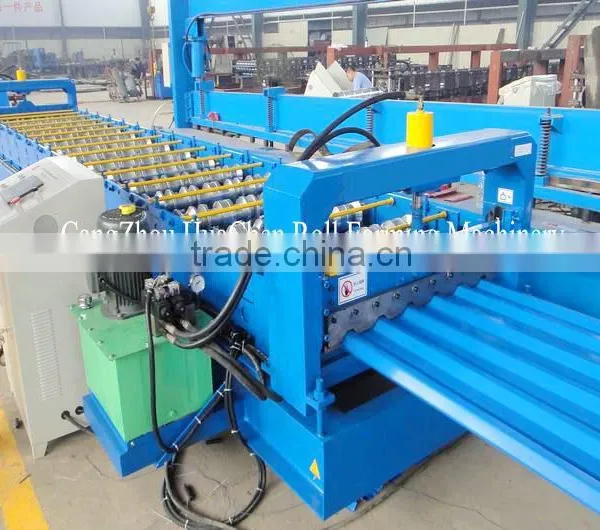 China Galvanized Colored Steel Tile Rolling Mill for Tiles Manufacturing Machinery photo-4