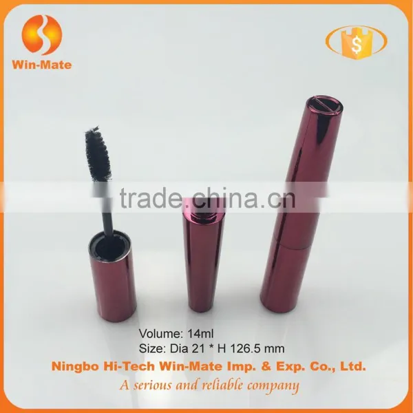 New Arrival Beautiful Colored Drak Red UV Manufacturers Mascara Case photo-4
