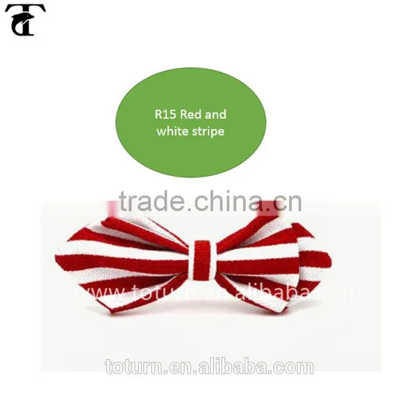 Green Color Boys Bow Tie Cotton Bow Ties for Girls photo-6