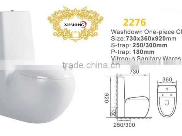 wc Toilet Sanitary Ware One Piece Toilet Toilet Bowl Quality Choice photo-2