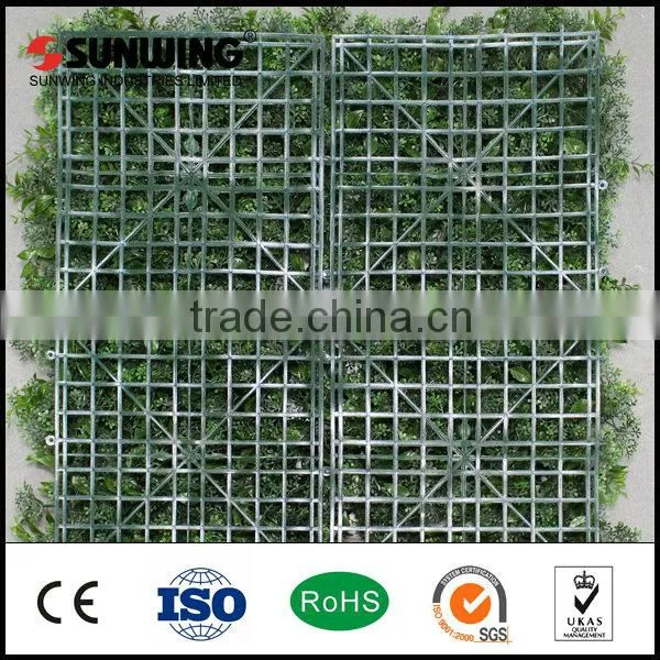 Green Plastic Artificial Vine Leaves Fence Covering photo-4