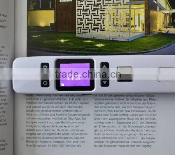 Max 1050dpi Iscan Wifi Portable Scanner, Document Book Scanner, A4 Paper Wifi Scanner photo-2