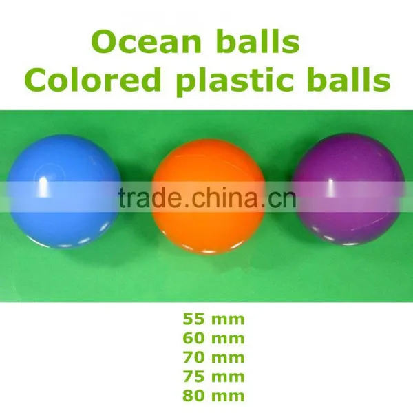 Wholesale Colored Plastic Ball Toy, Small Ball for Baby photo-2