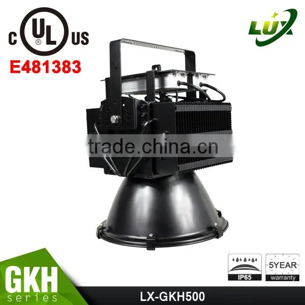 UL Listed,Unique Lighting Design, 5 Years Warranty, Meanwell Driver, High Heat Disspation Performance, 500W LED Flood Light photo-3