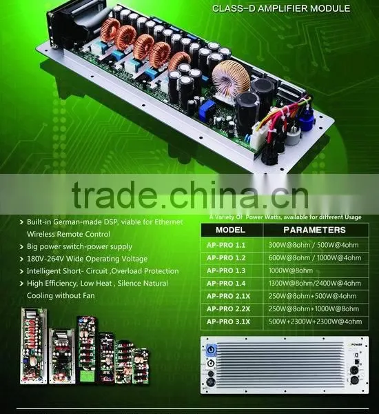 3-way Class D Power Plate Amplifier Module for Speakers With DSP Quality Choice Most Popular photo-4