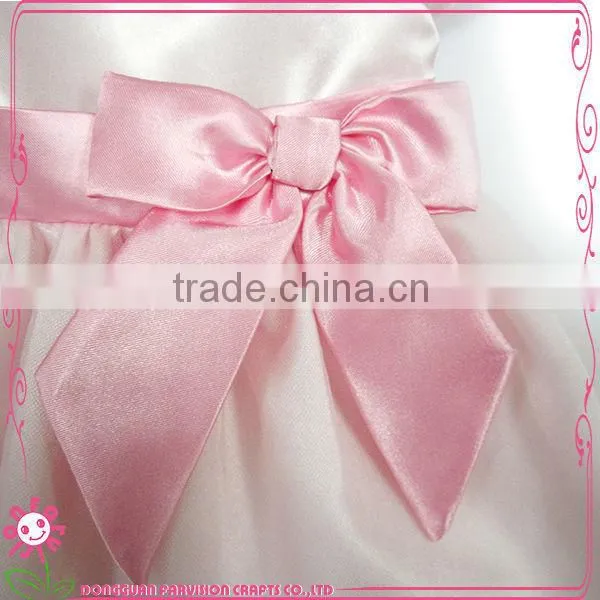 OEM 18 Inch Baby Doll Dress With Pink Knot for Sale photo-3