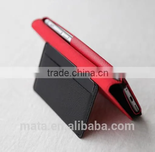 Retro Style Flip PU Leather Case With Card Slot Leather Case For Iphone 6 photo-3