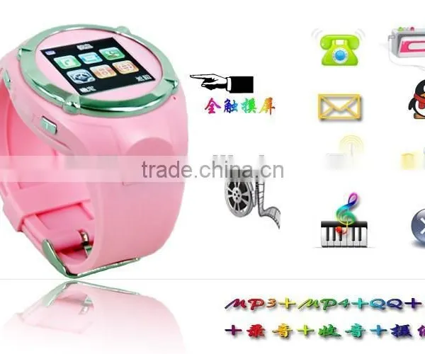 Mp3 Gps, Wap, Watch Phone, Quar Band Network photo-5