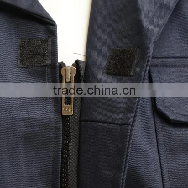 Wholesale Smocked Clothing Boiler Suits Poly Cotton Mix Fabrics Anti-static Rip Stop Safety Men's Industrial Work Coverall photo-4