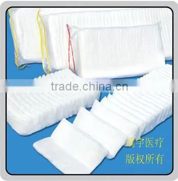 Surgical Wound Cleaning Absorbent Zag Zig Cotton Rolls Medical Gauze photo-4