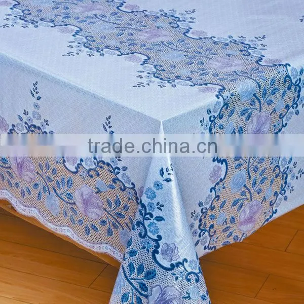 Vinyl Lace Table Cloth Handmade Crochet Tablecloth