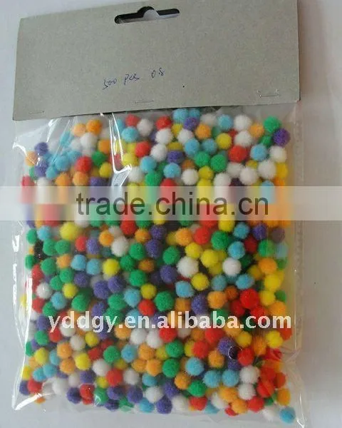 Mini Pompom for Diy Crafts or Decoration